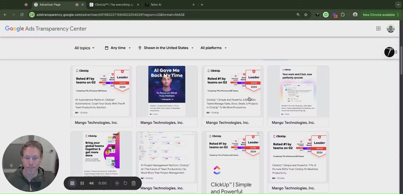 Click to play Tailor product demo
